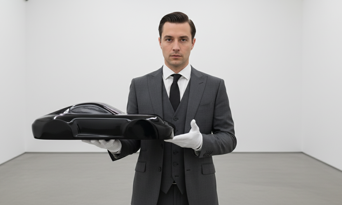 911 Silhouette Car Key Box heritage edition